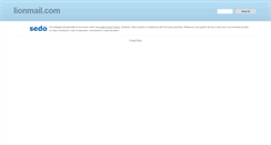 Desktop Screenshot of lionmail.com